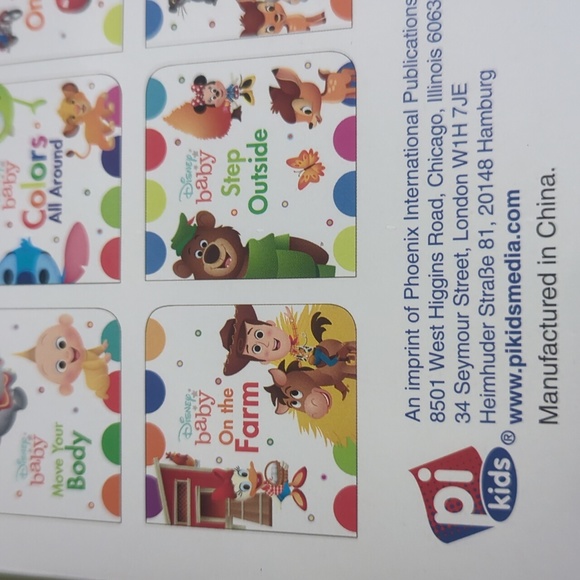 NIB Disney Baby Book Block 12 Board Books - Picture 9 of 10
